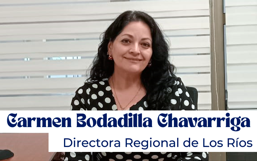 Saludamos a la Directora Regional de Los Ríos, Carmen Bobadilla Chavarriga