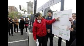 MOP y Costanera Norte anuncia uso del TAG para pago de estacionamientos en Parque Arauco